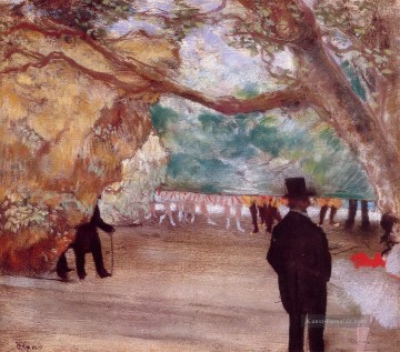 Edgar Degas Werke - der Vorhang Edgar Degas